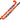 Grays Ultrabow 8 Hockey Stick Senior Black Orange
