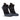 Supreme Socklet Med - Black/Grey Marl - RunActive