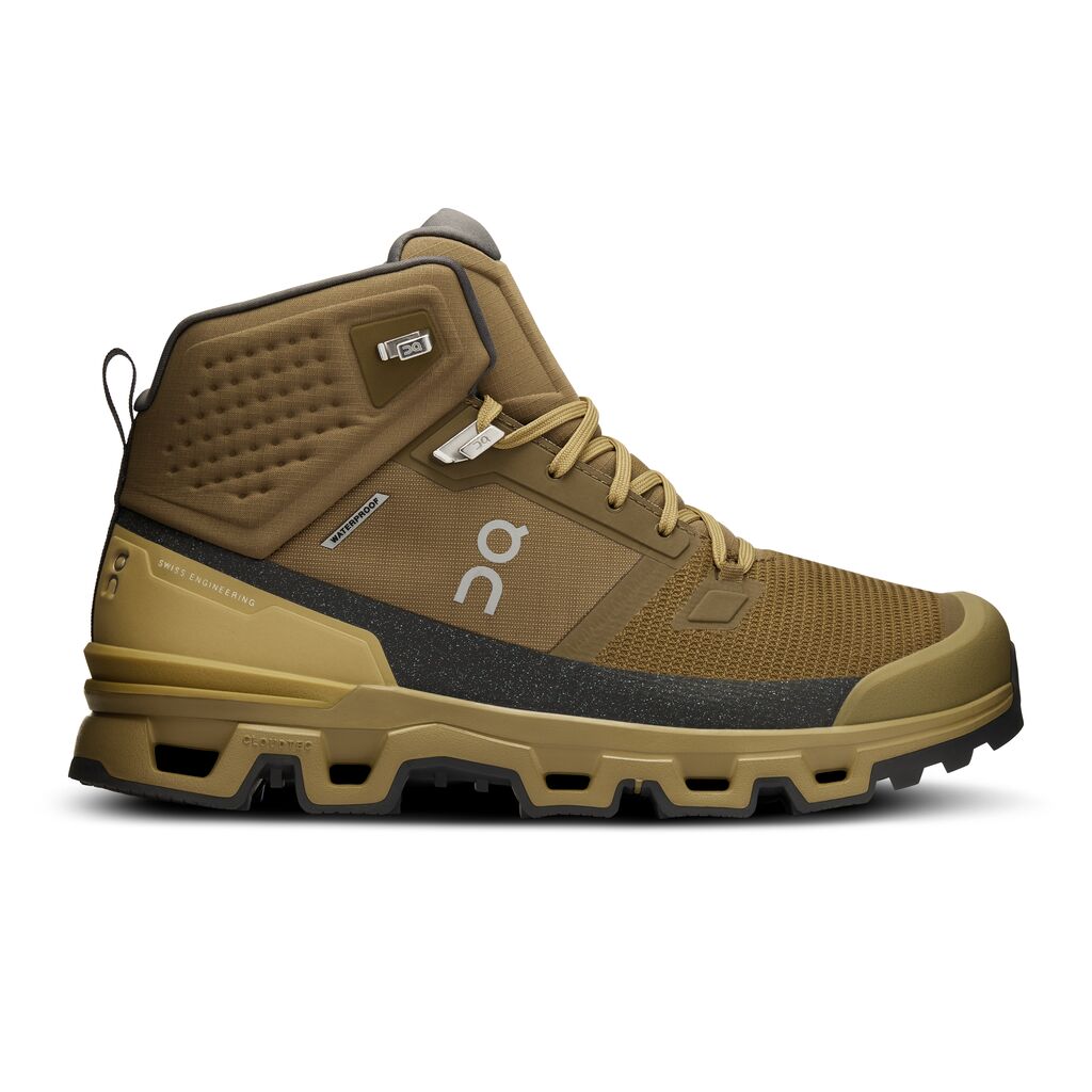 On Running Cloudrock Waterproof (Mens) Hunter/Safari