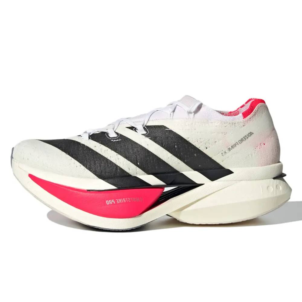 Adidas Prime X3 Strung (Mens) White/Core Black/Lucid Red