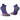 Supreme Anklet Med - Plum/Grey Marl - RunActive