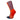 Active Crew Minimum Cushioning - Orange/Burgundy - RunActive