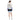 Zero Jacket (Womens) - Undyed White/Cobalt - RunActive