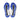 The Roger Spin (Womens) - Undyed White/Indigo - RunActive