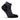 Hilly Trail Quarter Medium Cushioning - Charcoal/Black