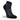 Hilly Trail Quarter Medium Cushioning - Charcoal/Black
