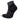 Hilly Trail Quarter Medium Cushioning - Charcoal/Black