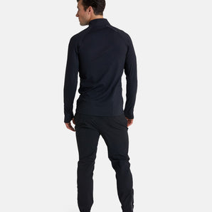 Gym+Coffee Relentless 1/4 Zip (Mens) - Black