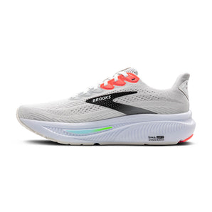 Brooks Ghost 17 (Men's) - White/Pink Clay/Gecko