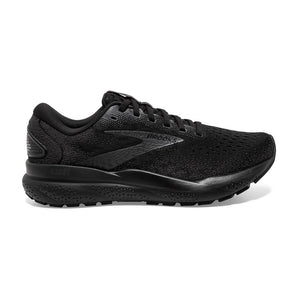 Brooks Ghost 16 (Womens) - Black/Black/Ebony