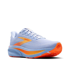 Brooks Ghost 17 (Women's) - Blue Heron/White/Orange