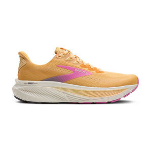 Brooks Ghost 17 (Women's) - Apricot/Grey/Pink