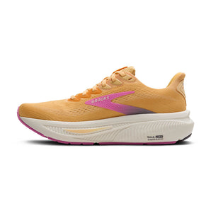 Brooks Ghost 17 (Women's) - Apricot/Grey/Pink