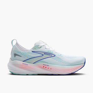 Brooks Glycerin 22 (Womens) D Width - White/Limpet Shell/Amparo Blue