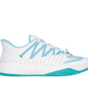 Skechers Viper Court Rally (Womens) - White/Light Blue