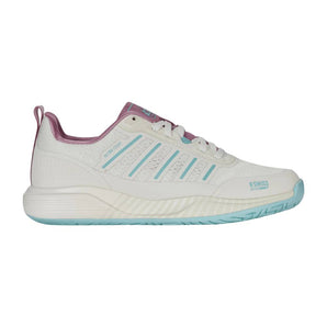 K-Swiss Ultra Padel (Womens) - White/Lilas/Pastel Turquoise