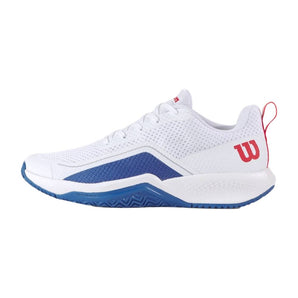 Wilson RUSH PRO LITE  (MENS) - White / Deja Vu Blue / Wilson Red