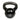 Fitness Mad 12kg Kettlebell - Black