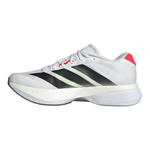 Adidas Adizero Boston 13 - White/Black/Lucid Red