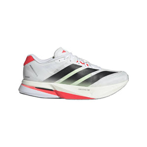 Adidas Adizero Boston 13 - White/Black/Lucid Red