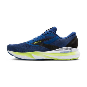 Brooks Adrenaline GTS 24 (Mens) - Navy Peony/Black/Acid Lime