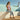 Woman sitting by a poolside on a sunny day wearing charcoal Archies flip flops