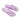 Pair of lilac Archies flip-flops on a white background