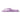 Lilac Archies flip-flop on a white background