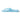 Sky blue Archies flip flop on a white background