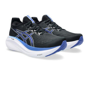 Asics Gel-Nimbus 27 (Mens) - Black/ Dark Cobalt