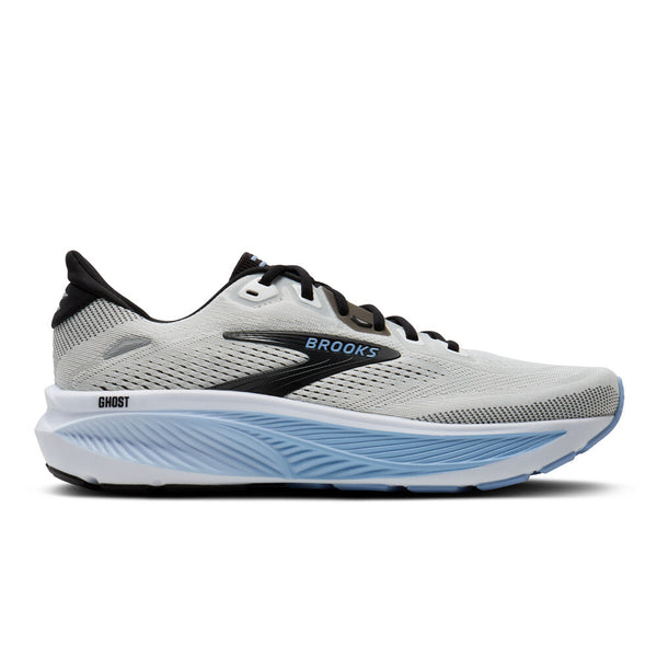 Brooks Ghost 18 (Men's) wide - White/Black/Open Air