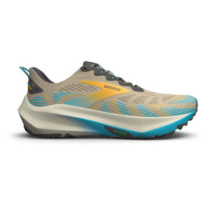Brooks Ghost Trail (Men's) - Bleached Sand/Rabbit/Blue Fish