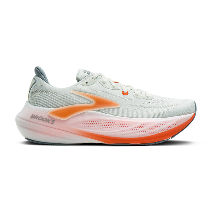 Brooks Glycerin Max 3 (Men's) - Grey/Night Owl/Red Orange