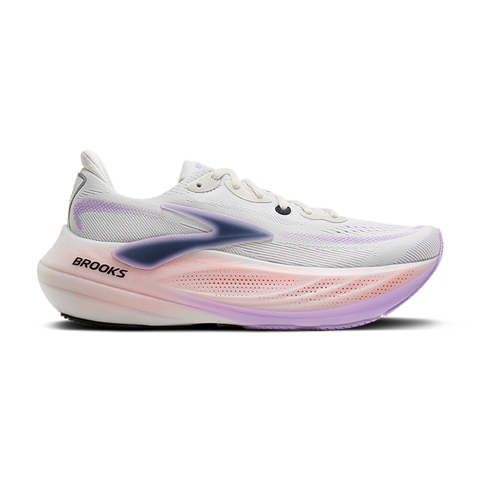 Brooks Glycerin Max 3 (Women's) - White/Hyper Iris/Coral