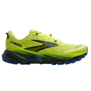 Brooks Cascadia 19 (Men's) - Sunny Lime/Black/Blue