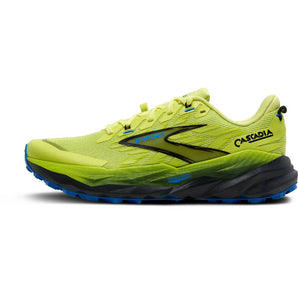 Brooks Cascadia 19 (Men's) - Sunny Lime/Black/Blue