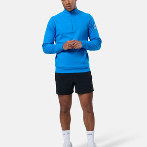 Gym + Coffee Chill Half Zip (Mens) - Sky Blue
