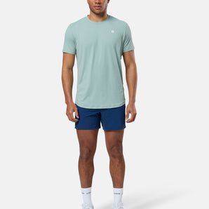 Gym+Coffee Essential 6" Shorts (Mens) - Petrol Blue