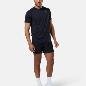 Gym+Coffee Essential 6" Shorts (Mens) - Black