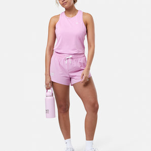 Gym+Coffee Ripstop Shorts (Womens) - Cotton Candy