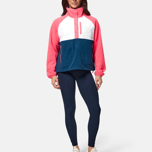 Gym+Coffee Snap Polar Fleece (Womens) - Dubary