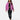 Gym+Coffee Industry Fleece High Collar Jacket (Womens) - Crisp Pink