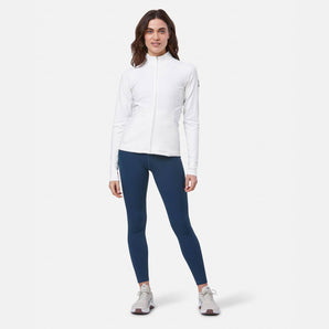 Gym+Coffee Relentless Full Zip (Womens) - Ultra White