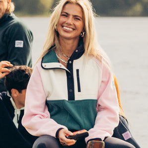 Gym+Coffee Snap Polar (Womens) - Baby Pink
