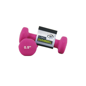 Fitness Mad 0.5kg Dumbbells - Pink