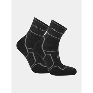 Hilly Unisex Twin Skin Anklet Med - Black/Anthracite