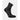 Hilly Unisex Twin Skin Anklet Med - Black/Anthracite