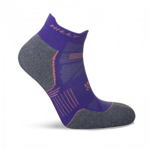 Hilly Supreme Scoklet - Plum/Grey Marl
