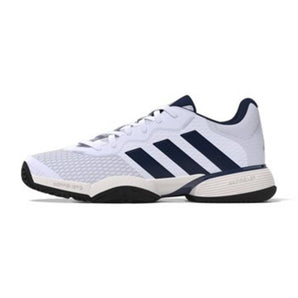 Adidas Barricade (Kids) - White/Black