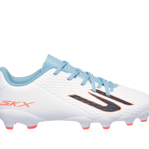 Skechers SKX 2 JR MG – White/Turquoise/Pink